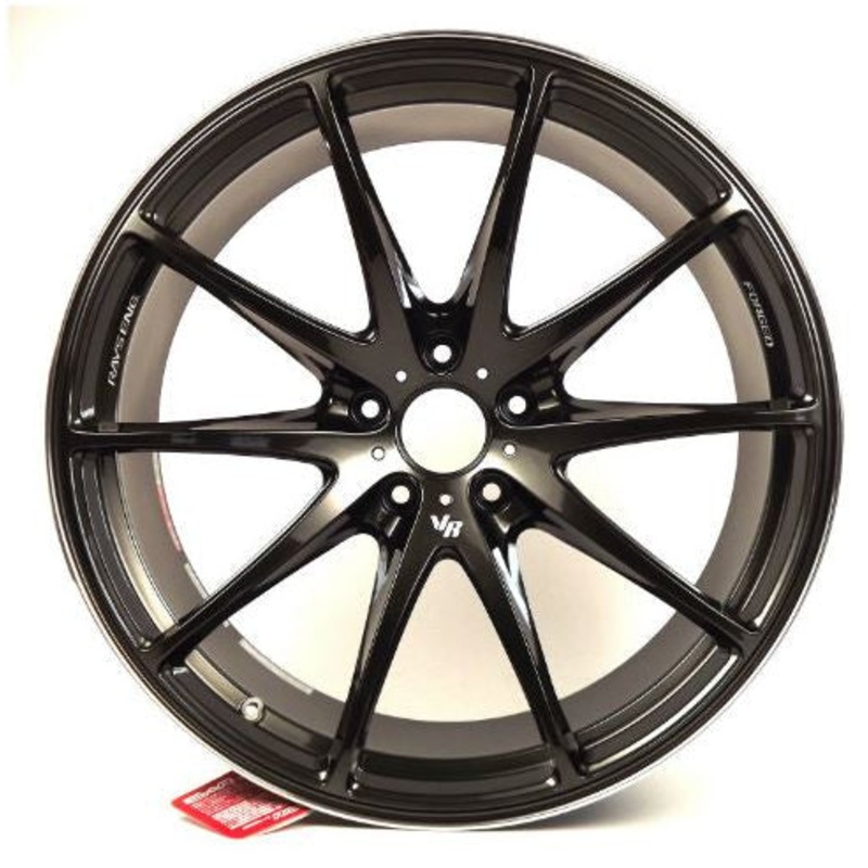RAYS VOLK G25 FORGED – 20x10J ET30 – CLEAR BLACK (CB)