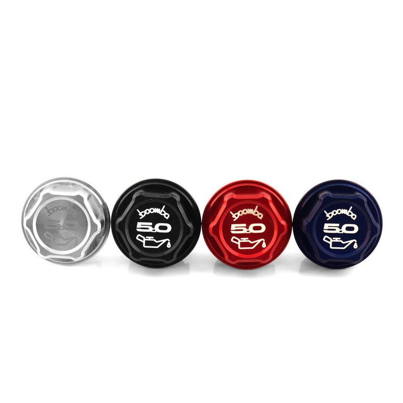 Boomba Racing 5.0 oil cap Black