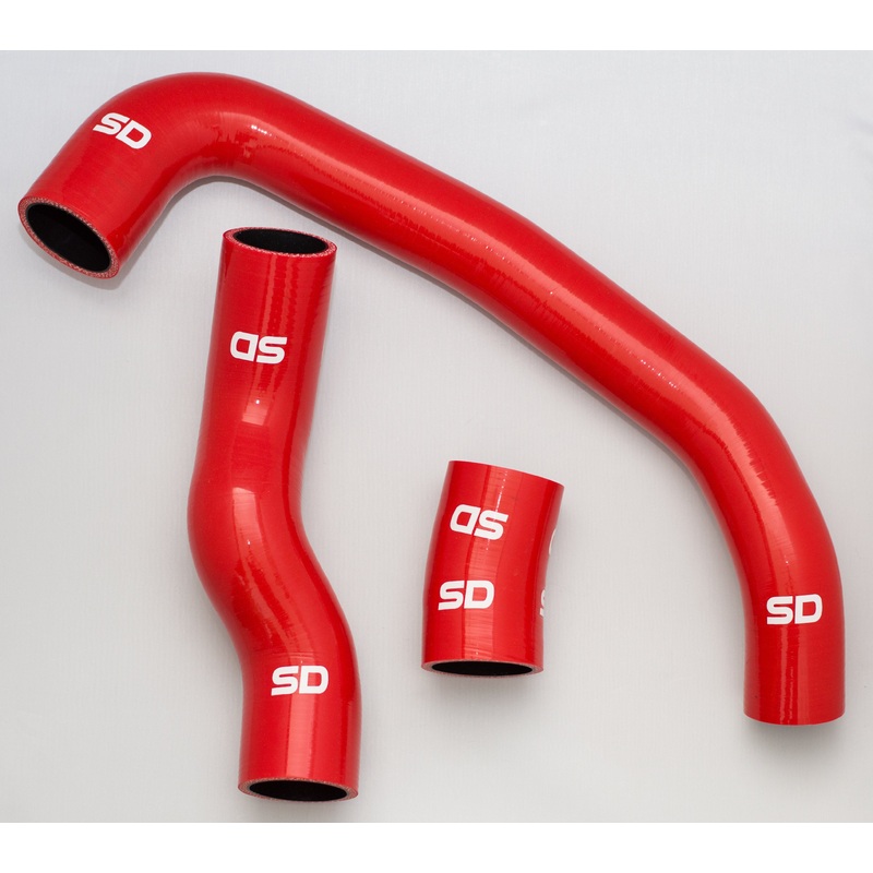 Ford Fiesta Mk7.5 1.0 Eco-Boost Boost Hose Kit Red No additional turbo pipe