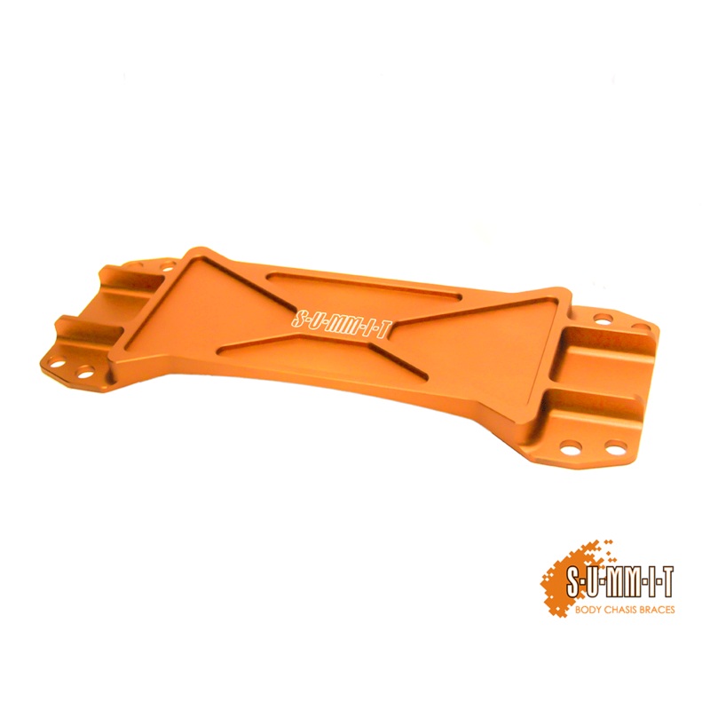 Summit Rear Lower Middle 4-point aluminium forged solid alloy exhaust tunnel body chassis brace