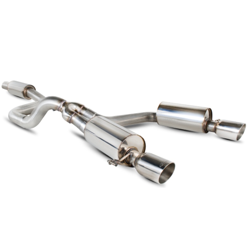 Vauxhall Corsa D VXR Nurburgring Scorpion Half System 76mm/3″ 2007-2013 Resonated