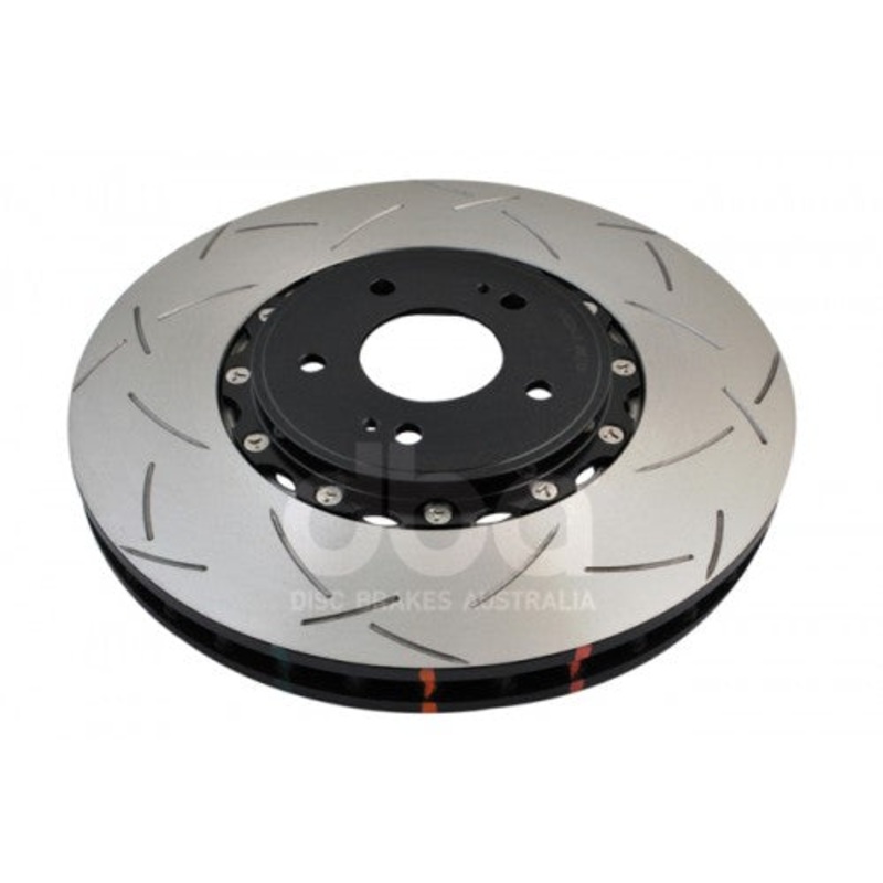 DBA disc brake – 5000 series – Fully Assembled 2-Piece Black Hat – T3 Slot – Focus RS MK3