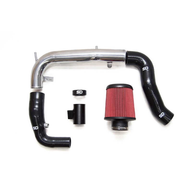 Fiesta MK7.5 1.0 Ecoboost Stage 3 Full Induction Kit Red No heat shield