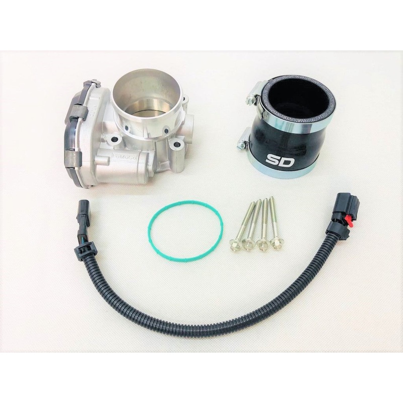 Focus MK3 ST/RS 63mm Throttle Body upgrade kit Black No TB spacer