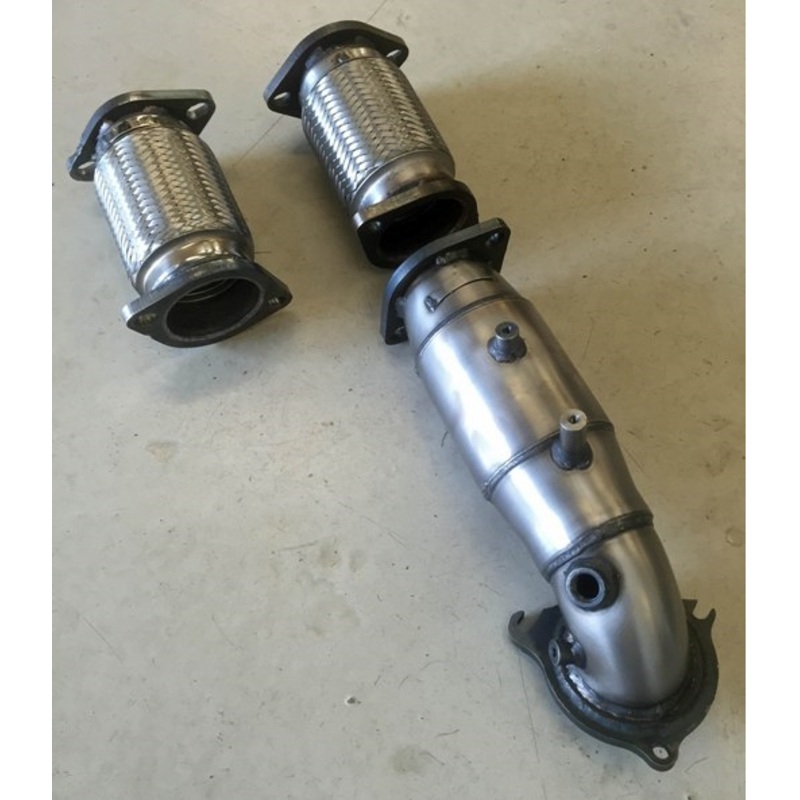 Ford Fiesta Mk7 ST180 Downpipe/Sports cat 100 cell No gaskets provided