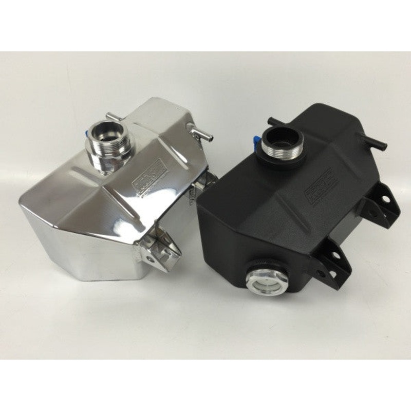 Mustang 2015+ Alloy Header Tank Black No sight glass