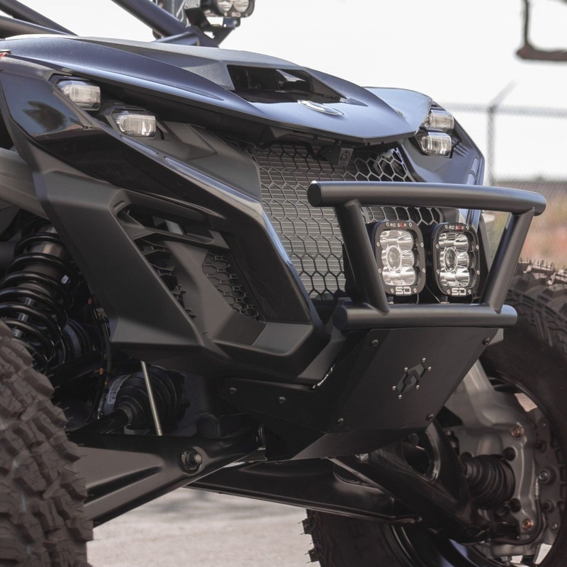 Can Am Maverick R Front Bumper Raw Bumper / Raw Backing Plate