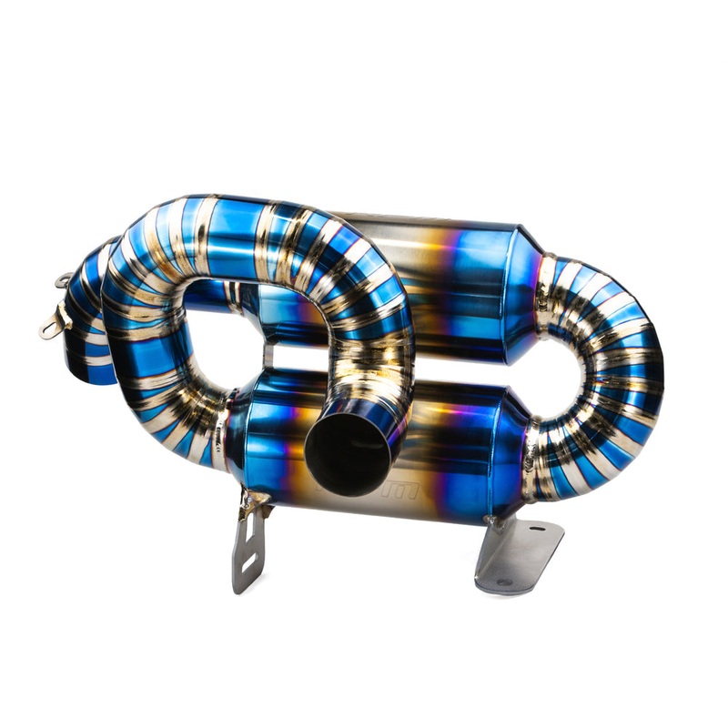 Can Am Maverick R Full Titanium 3″ Sport Muffler Slip-On Exhaust Maverick R (2 Door)