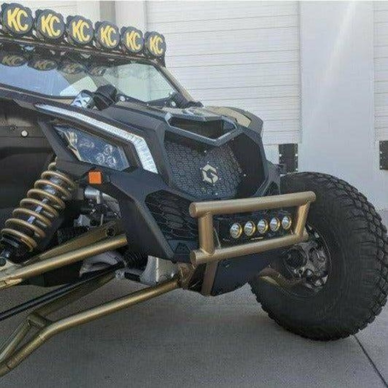 Can Am X3 Double Row Bumper Bulkhead Raw