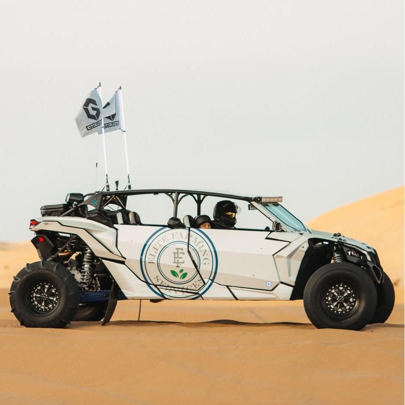 Can Am X3 MAX Bolt-On Roll Cage Raw No Windshield