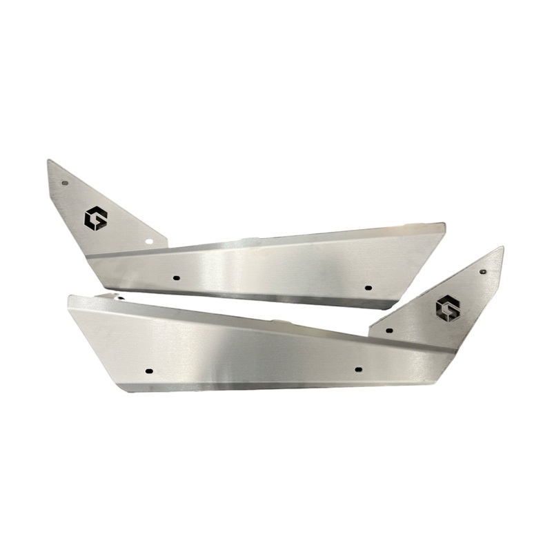 Polaris RZR 200 Kick Plates Raw