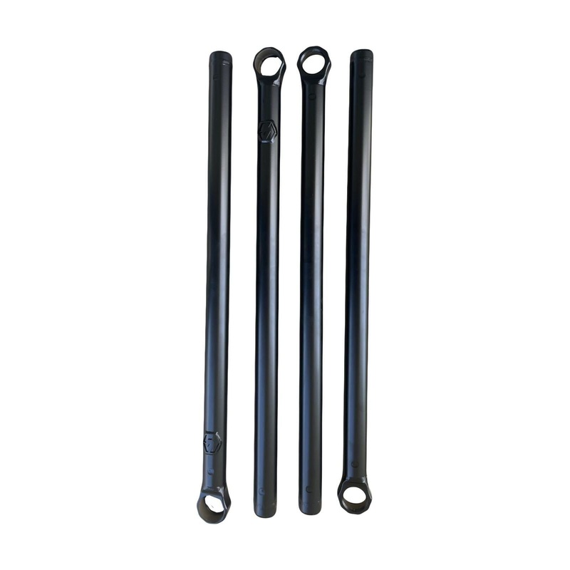 Polaris RZR Pro R / Turbo R Radius Rod Kit Raw