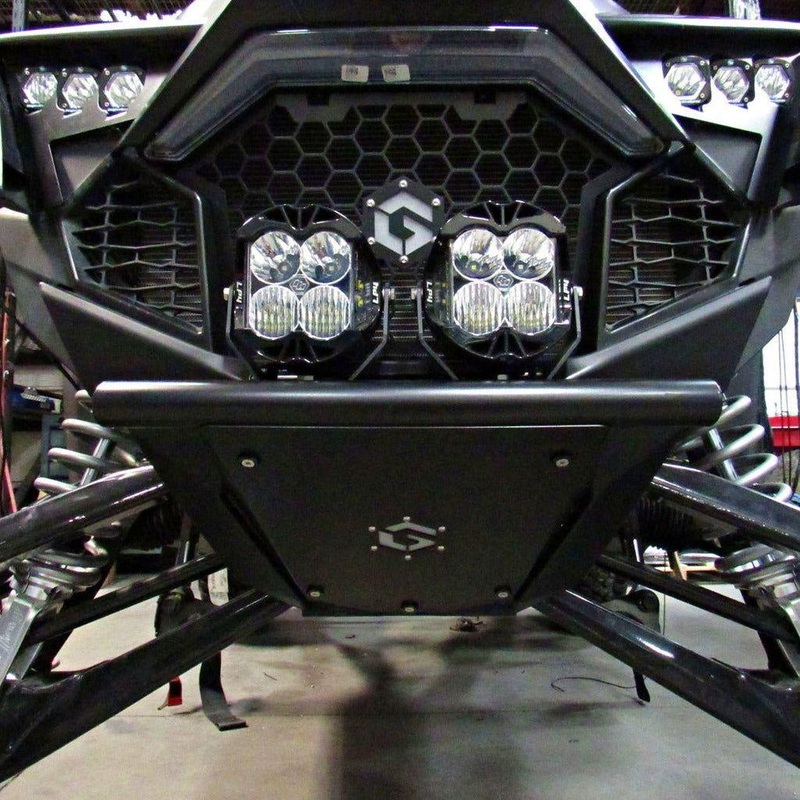 Polaris RZR Pro R / Turbo R Single Row Front Bumper Raw