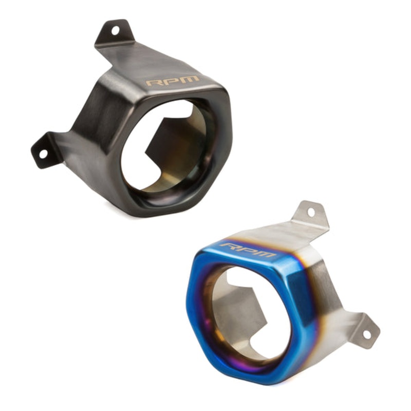 RPM Can-Am X3 Stainless Replacement Colored Tip Black