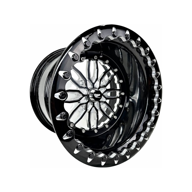 Icon Beadlock Wheel (Gloss Black) 4×137 15×7 (0mm)