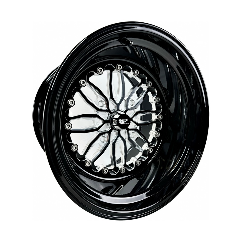 Icon FF Wheel (Gloss Black) 4×137 15×7 (0mm)