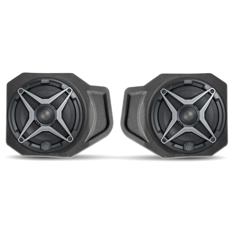 Polaris Ranger XP 1000 6.5″ Front Speaker Pods Unloaded