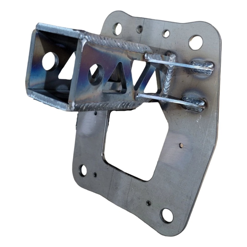 Polaris RZR Pro R / Turbo R Hitch Pull Plate Raw