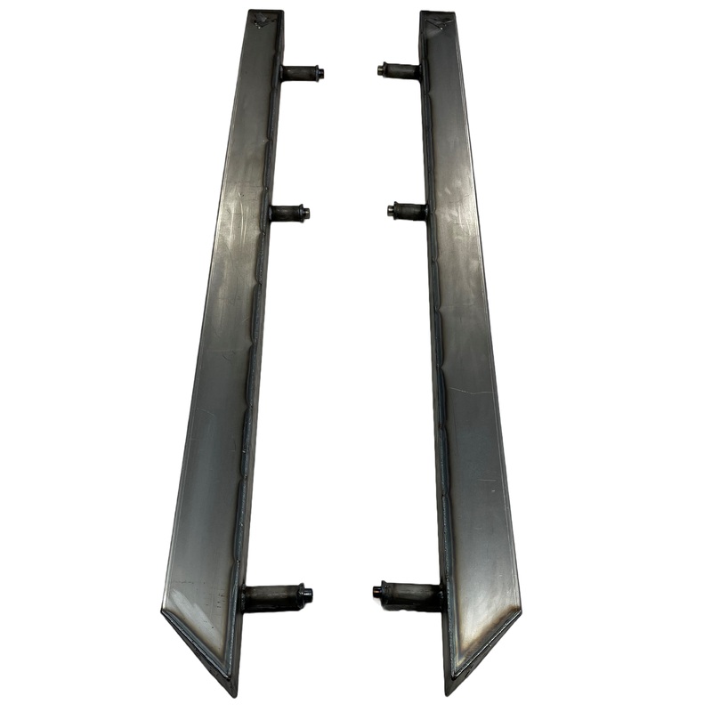 Polaris RZR Pro / Turbo R (4-Seat) Rock Slider Steps Raw