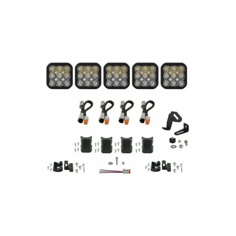 SS5 CrossLink 5-Pod Light Bar Sport White Driving No Mounting Bracket Kit