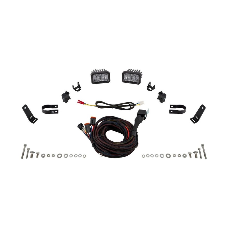 SSC2 Universal Roll Bar Reverse Light Kit Sport 1″ Brackets