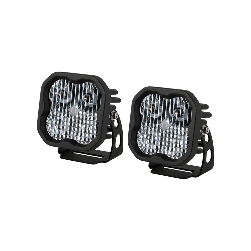 Stage Series 3″ White Pro LED Pods (Pair) Combo No Backlight