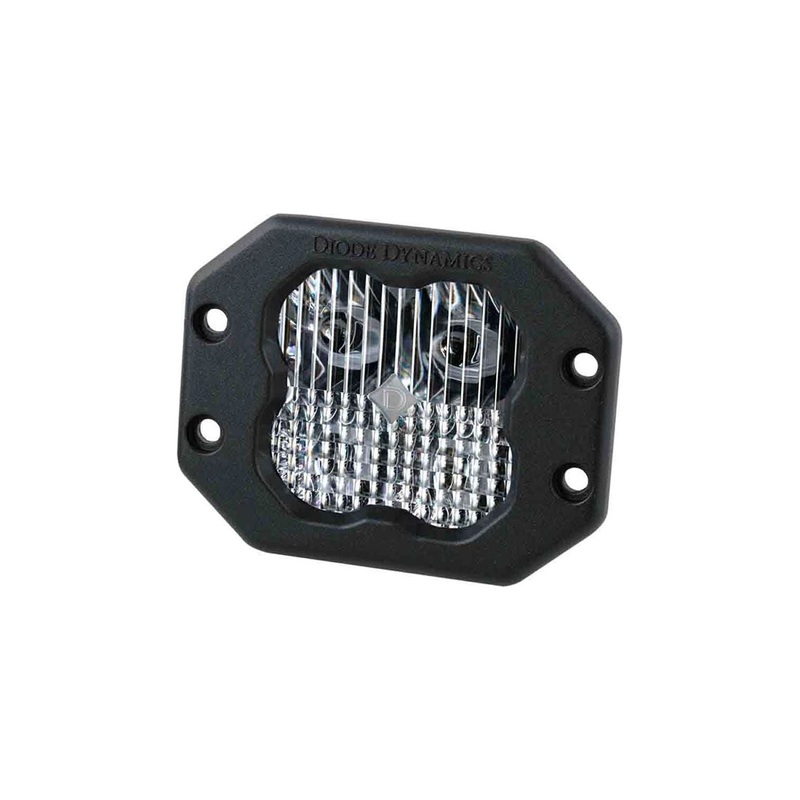 Stage Series 3″ White Sport Flush Mount LED Pod Combo No Backlight