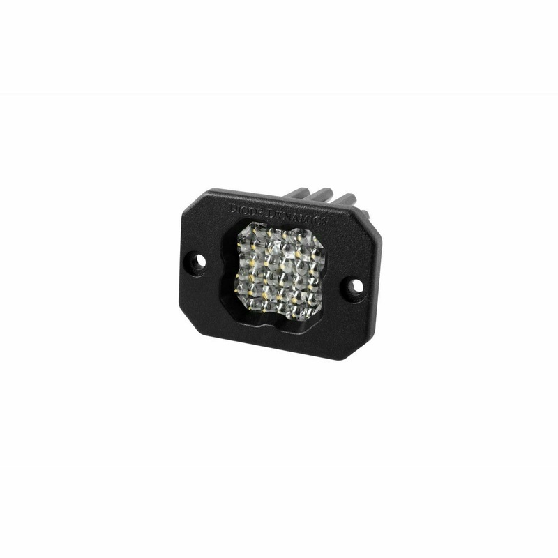 Stage Series C1 White Sport Flush Mount LED Pod Flood White