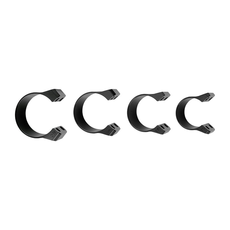 Tube Clamp (Single) Black 1.5″