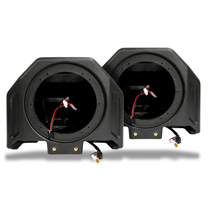 2025 Polaris RZR Pro R / Pro S / Pro XP Rear 6.5″ Hump Speaker Pods Unloaded
