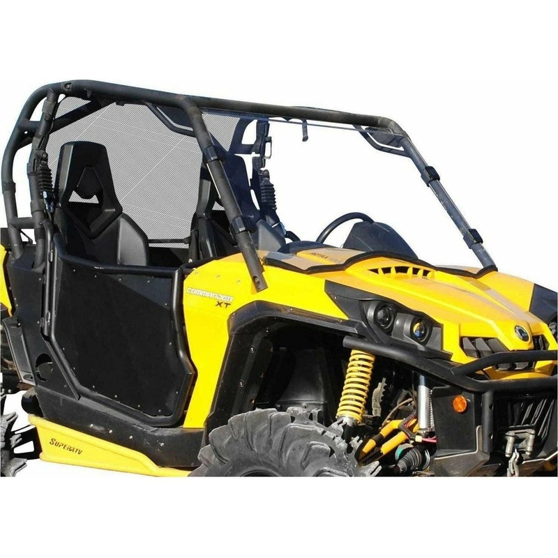 Can Am Commander Scratch Resistant Full Windshield 2011-2020 Scratch Resistant Polycarbonate (Clear)