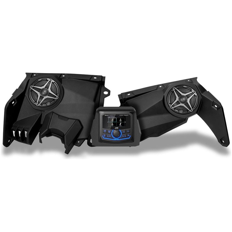 Can Am X3 A-Spec 2 Speaker Plug-and-Play System with JVC