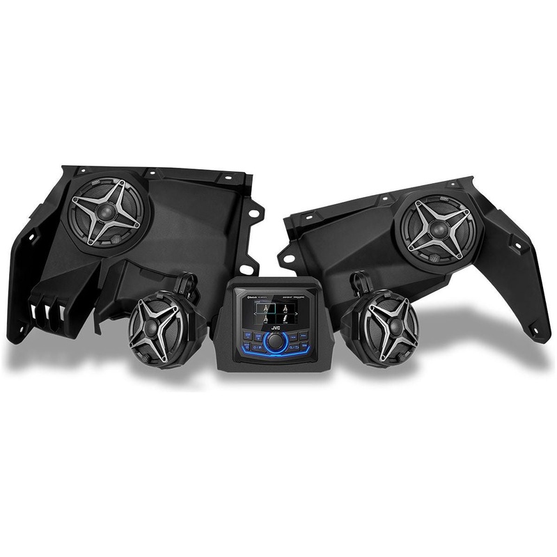 Can Am X3 A-Spec 4 Speaker Plug-and-Play System with JVC