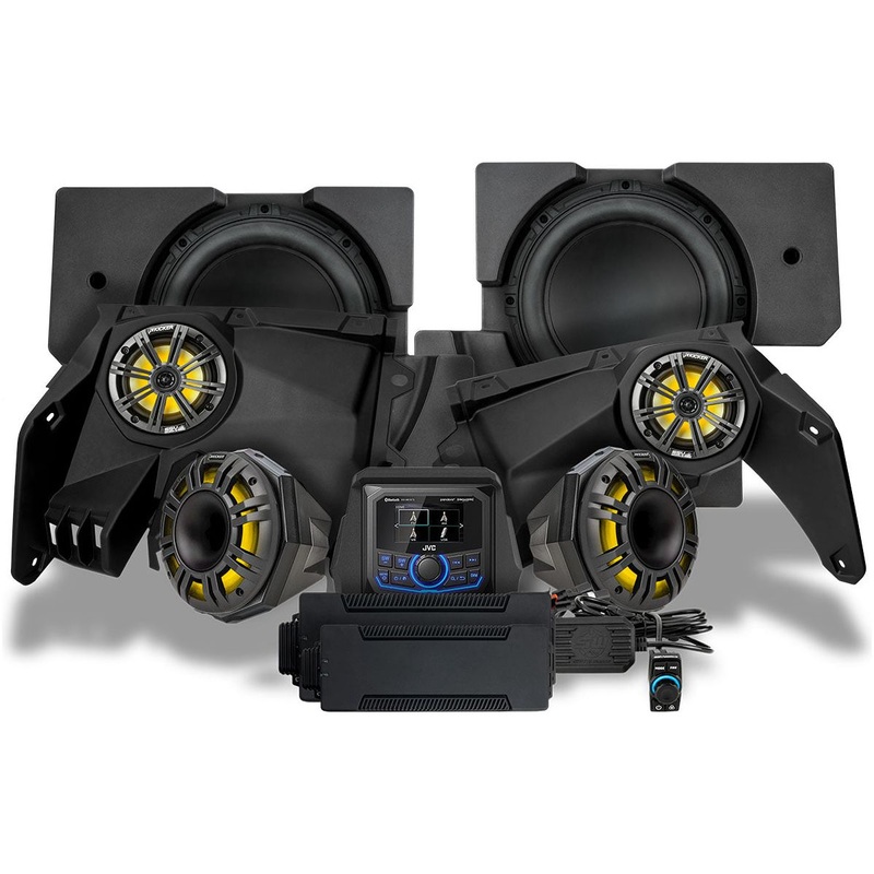 Can Am X3 K-Spec 6 Speaker Plug-and-Play System with JVC