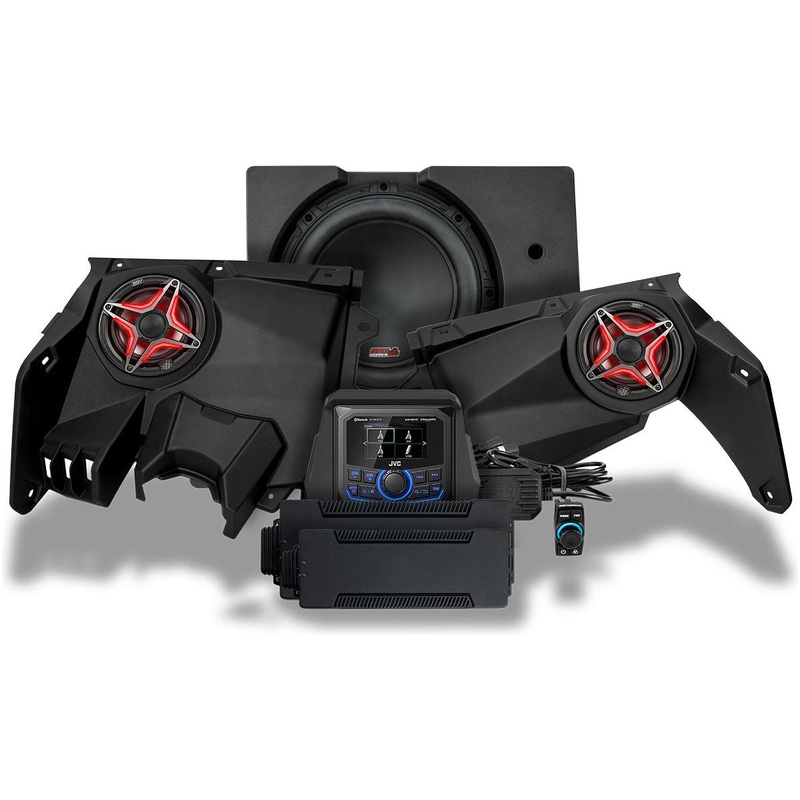 Can Am X3 V-Spec 3 Speaker Plug-and-Play System with JVC