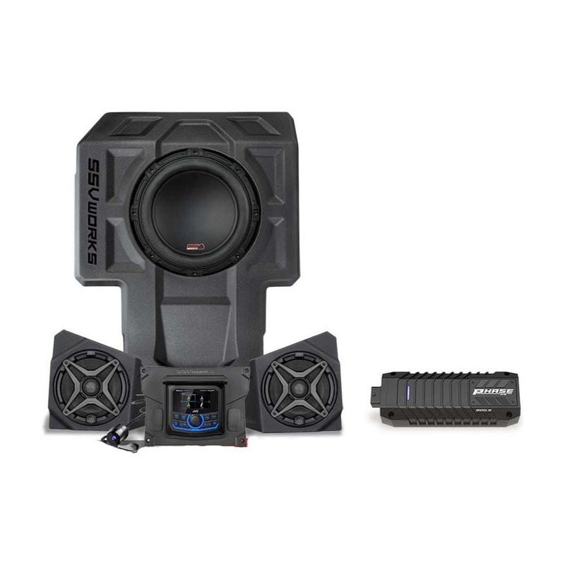 Kawasaki KRX A-Spec 3 Speaker Audio-Kit with JVC
