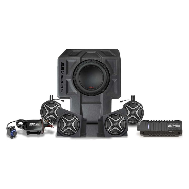 Kawasaki KRX A-Spec 5 Speaker Audio Kit