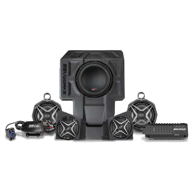 Kawasaki KRX Phase X 5 Speaker Audio Kit