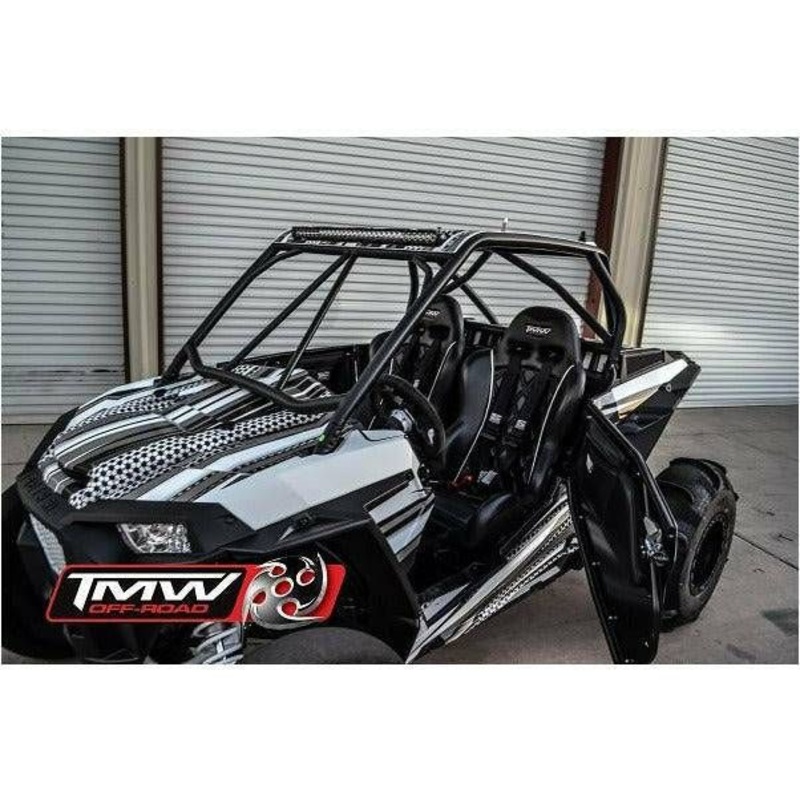 Polaris RZR (2014-2018) Raw Dune Edition Speed Cage with Roof No Windshield No Intrusion Bar No Light Pocket