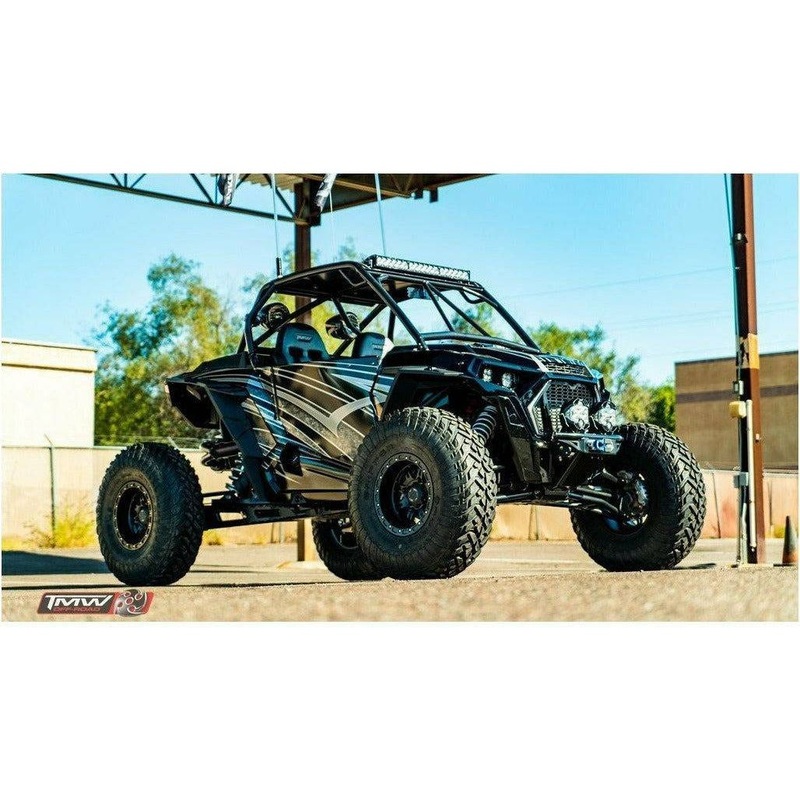 Polaris RZR (2019+) Raw Sand Slayer Speed Cage with Roof No Windshield No Intrusion Bars No Light Pocket
