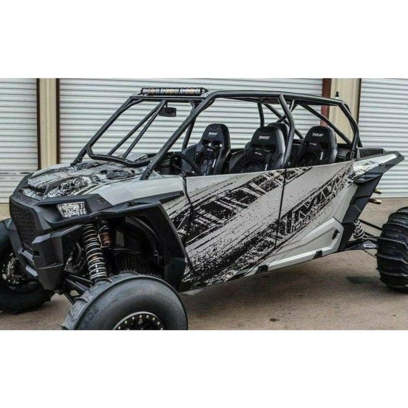 Polaris RZR 4 (2014-2018) Raw Dune Edition Speed Cage with Roof No Windshield No Intrusion Bars No Light Pocket