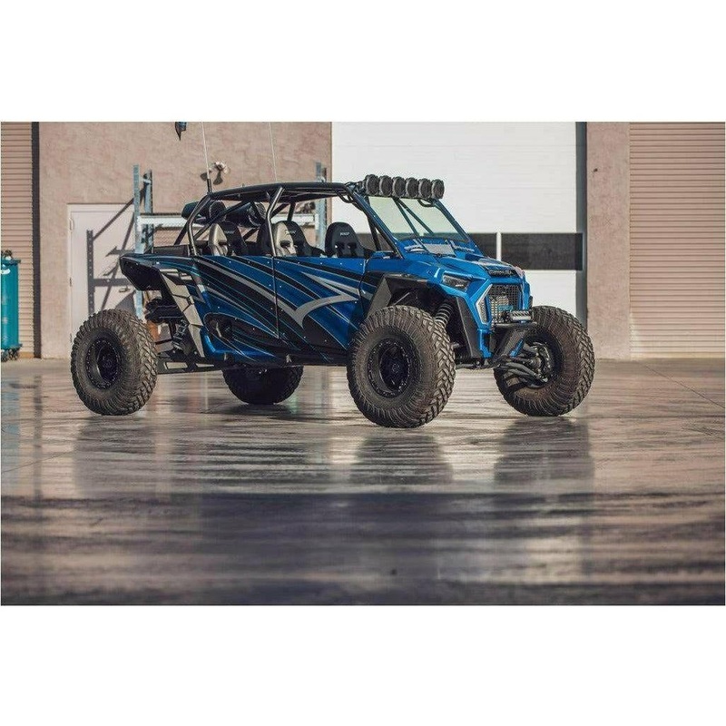 Polaris RZR 4 (2019+) Raw Sand Slayer Speed Cage with Roof No Windshield No Intrusion Bar No Light Pocket