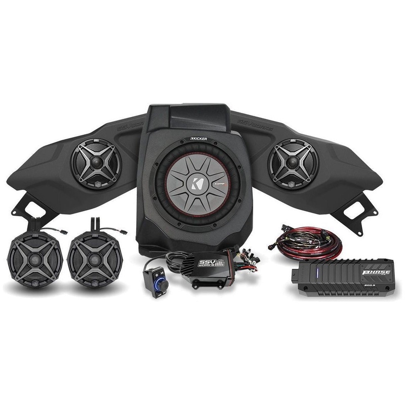Polaris RZR Pro / Turbo R A-Spec 5 Speaker Plug-&-Play System