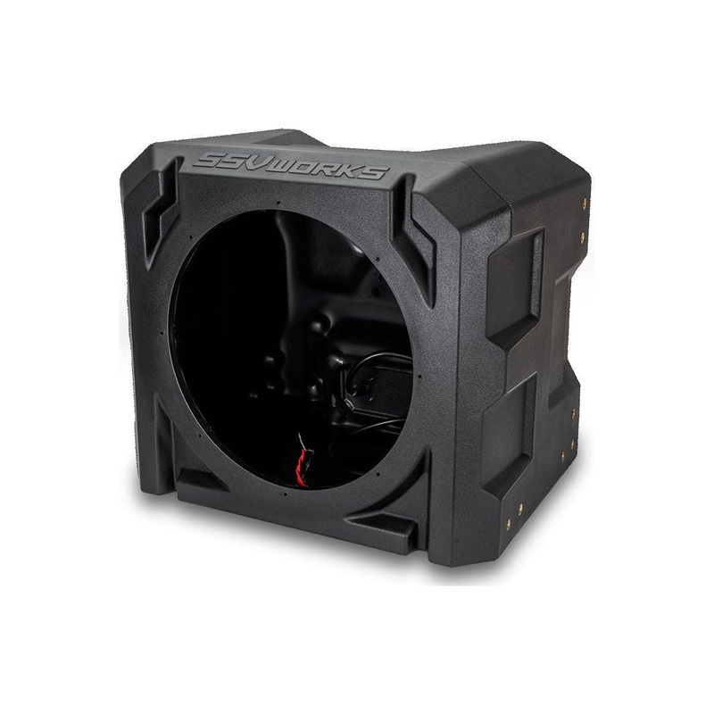 Universal 10″ Subwoofer Enclosure Unloaded