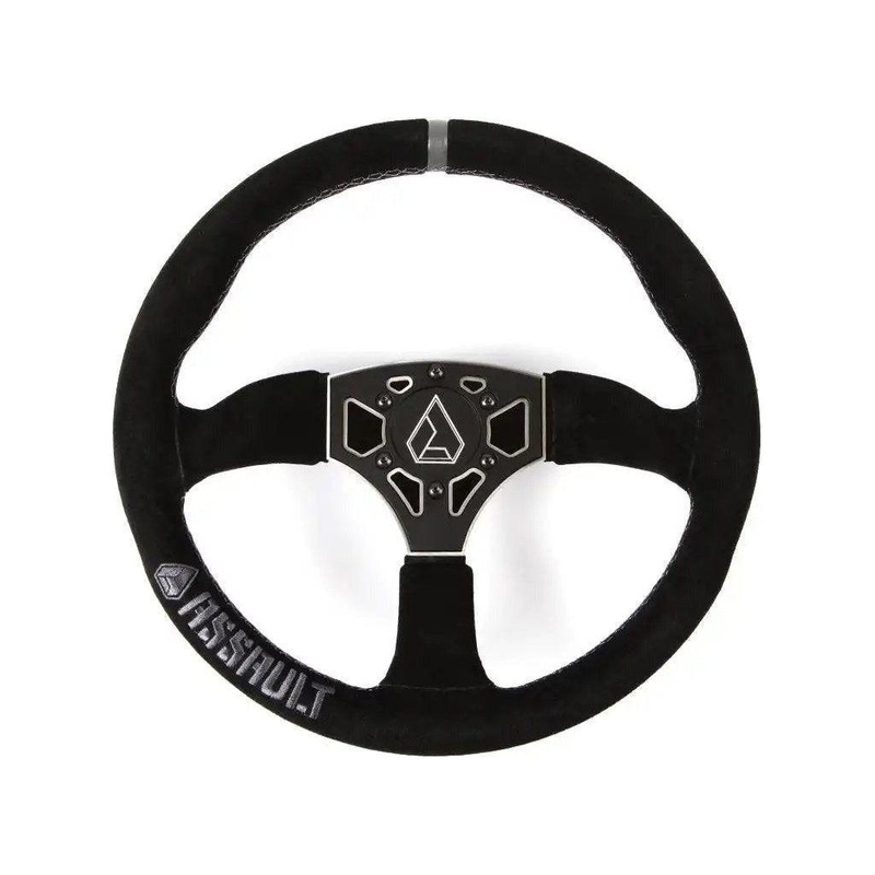 350R Suede UTV Steering Wheel Raw