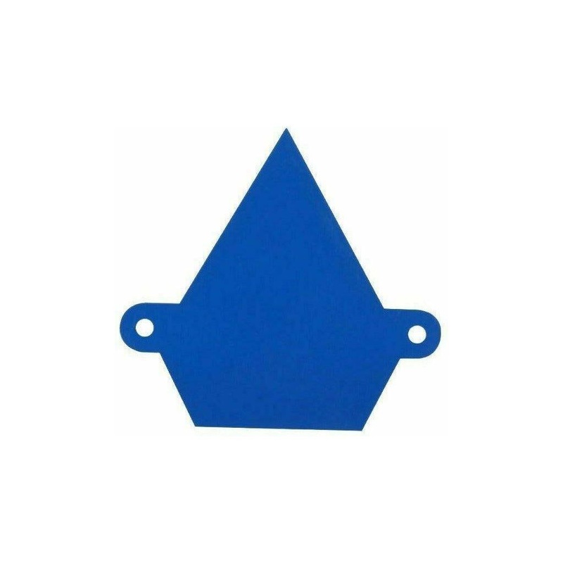 Colored Logo Back Plate (GARAGE SALE) Blue