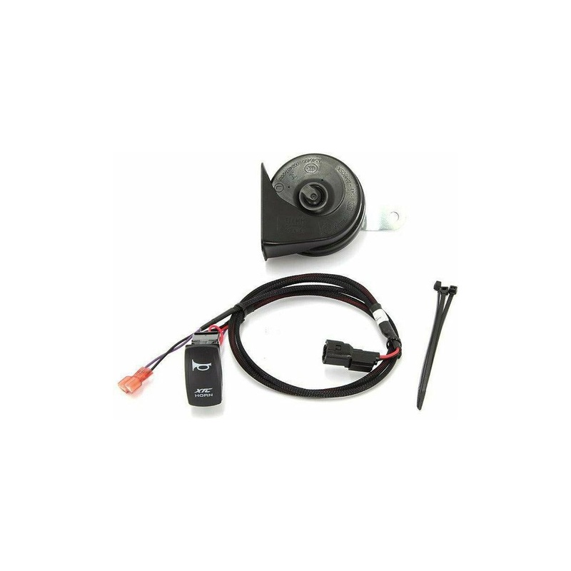 Honda Talon Plug & Play Horn Kit, Laser Engraved Rocker Switch with Amber LED