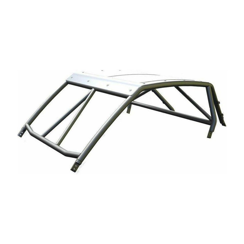 Polaris RZR (2019-2023) Raw Assembled Super Shorty Cage with Roof No Whip Mount