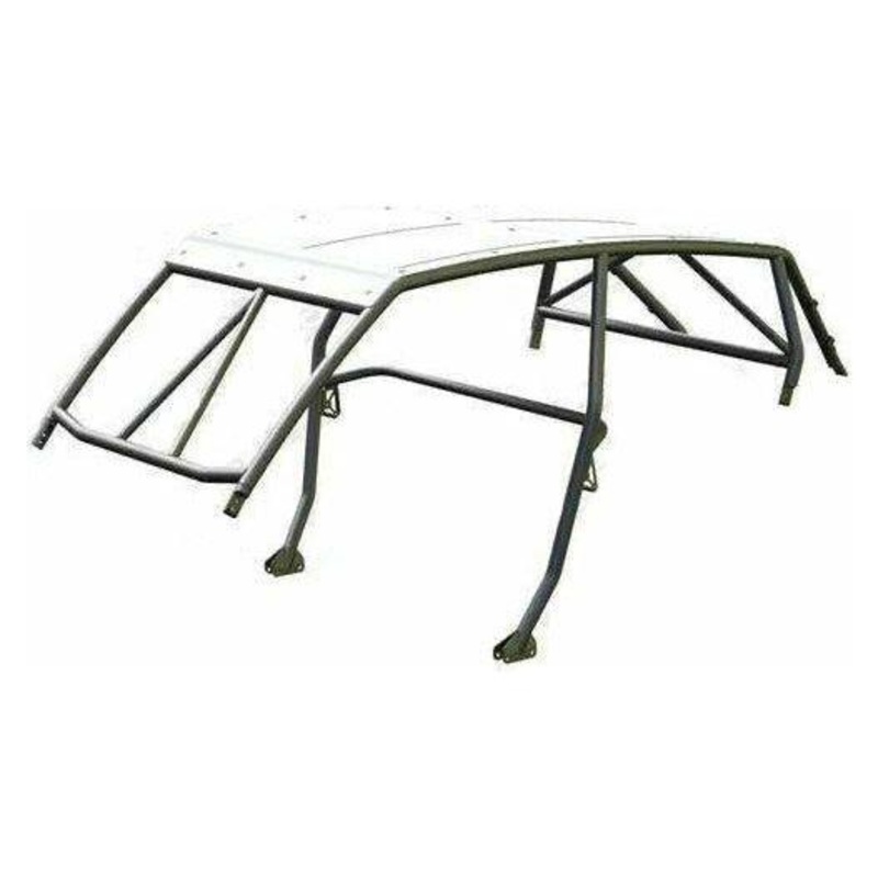 Polaris RZR 4 (2014-2018) Raw Assembled Super Shorty Cage with Roof No Shock Resevoir Mounts No Whip Mount
