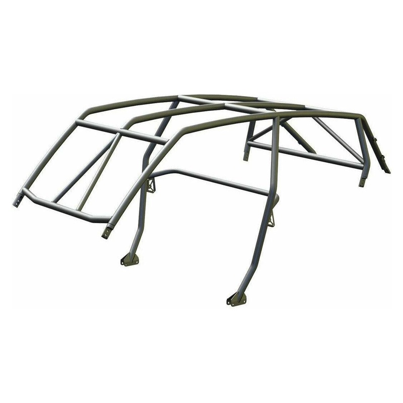 Polaris RZR 4 (2014-2018) Raw Unassembled Super Shorty Cage Kit No Shock Reservoir Mounts No Whip Mount